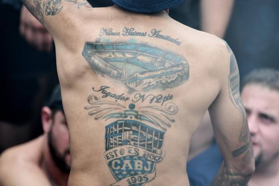 “Non giochiamo mai amichevoli”, il motto ‘tatuato’ dei tifosi del Boca. Getty